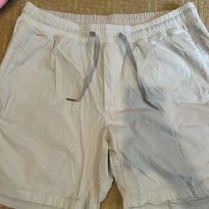 Lululemon cotton twill drawstring short